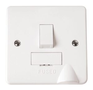 Click Scolmore - Click Mode 13A Fused Connection Unit Dp Switched With Flex Outlet (CMA051)