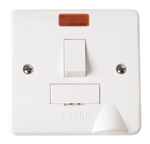 Click Scolmore - Click Mode 13A Fused Connection Unit Dp Switched With Flex Outlet Neon (CMA052)