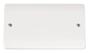 Click Scolmore - Click Mode 2 Gang Blank Plate (CMA061)
