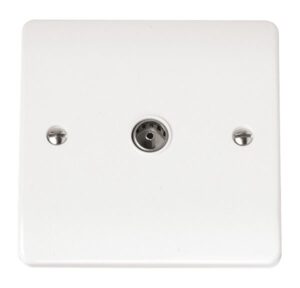 Click Scolmore - Click Mode Single Coaxial Socket Outlet (CMA065)