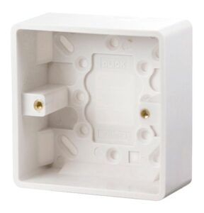 Click Scolmore - Click Mode 1 Gang 35Mm Deep Pattress Box (CMA083)