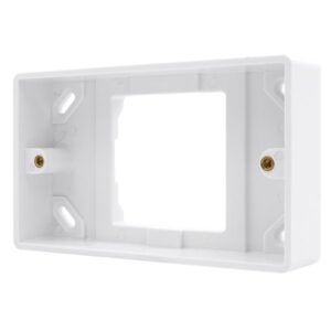 Click Scolmore - Click Mode 1 Gang To 2 Gang 25Mm Deep Converter Pattress Box (CMA092)