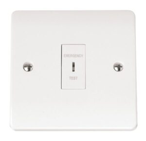 Click Scolmore - Click Mode 10Ax 1 Gang Dp Emergency Test Key Switch (CMA110)