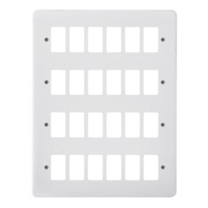 Click Mode 24 Gang GridPro Frontplate