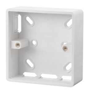 Click Mode 1 Gang 29Mm Deep Pvc Pattress Box Trunking