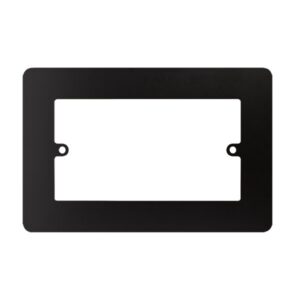 Click Scolmore - Click Mode 2 Gang Part M Compliant Gasket Anthracite Grey (CMA2GAG)