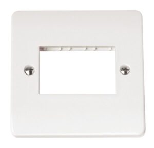 Click Scolmore - Click Mode Single Plate Triple Aperture (CMA403)