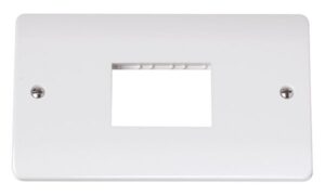 Click Scolmore - Click Mode Twin Plate Triple Aperture (CMA432)