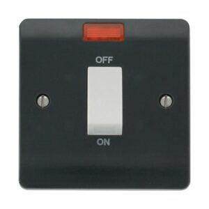 Click Scolmore - Click Mode 45A Dp Switch With Neon (CMA501AG)