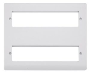 Click Scolmore - Click Mode 2 Tier Minigrid Unfurnished Plate & Yokes 12 Apertures Mode (CMA612)
