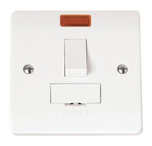Click Mode 13A Fused Switched Connection Unit With Neon