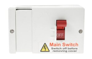 Click Essentials 80A Fused Main Switch (Lockable)