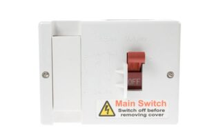 Click Essentials 80A Fused (100A Max) Main Switch (Lockable)