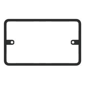 Click Scolmore - Click Deco Plus 2G 10Mm Deco+ Gasket Bk (DP096BK)