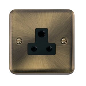 Click Deco Plus 5A Round Pin Socket