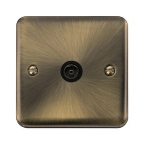 Click Deco Plus Single Coaxial Outlet
