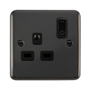 Click Deco Plus Ingot 13A 1G Rf Smart Socket Deco+ Bn Bk