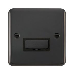 Click Scolmore - Click Deco Plus 13A Ingot Fused Connection Unit (DPBN750BK)