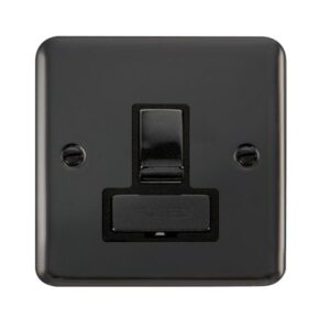 Click Scolmore - Click Deco Plus 13A Ingot Dp Switched Fused Connection Unit (DPBN751BK)