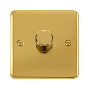 Click Scolmore - Click Deco Plus 1 Gang 2 Way 400Va Dimmer Switch (DPBR140)