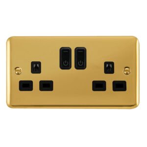 Click Deco Plus Ingot 13A 2G Rf Smart Socket Deco+ Br Bk