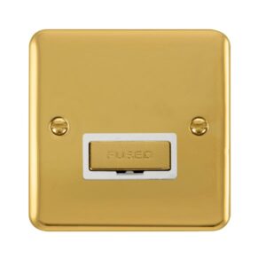 Click Scolmore - Click Deco Plus 13A Ingot Fused Connection Unit (DPBR750WH)