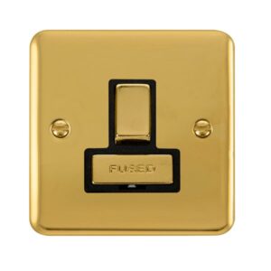 Click Scolmore - Click Deco Plus 13A Ingot Dp Switched Fused Connection Unit (DPBR751BK)