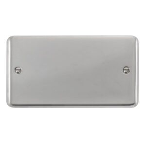 Click Scolmore - Click Deco Plus 2 Gang Blank Plate (DPCH061)