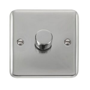 Click Scolmore - Click Deco Plus Dpch 1Gang 2Way 100W Led Dimmer Switch (DPCH161)
