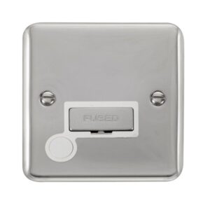 Click Scolmore - Click Deco Plus 13A Ingot Fused Connection Unit (DPCH550WH)