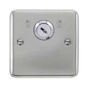 Click Scolmore - Click Deco Plus 20A Double Pole Key Lockable Switch (DPCH660)