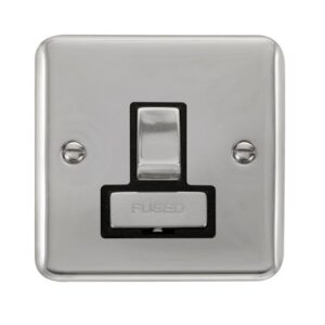 Click Scolmore - Click Deco Plus 13A Ingot Dp Switched Fused Connection Unit (DPCH751BK)