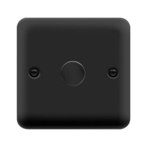 Click Scolmore - Click Deco Plus 1Gang 2Way 0-100W Led Dimmer Switch Mb (DPMB161)