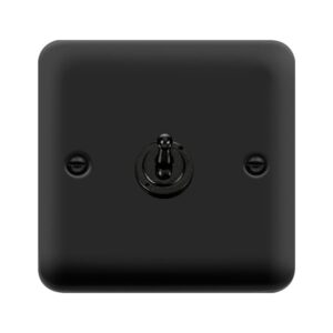 Click Scolmore - Click Deco Plus 1G Toggle Switch Mb (DPMB421)