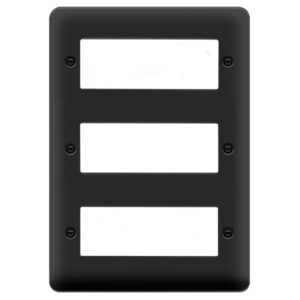 Click Scolmore - Click Deco Plus 18 Mod Plate Mb (DPMB518)