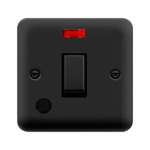 Click Scolmore - Click Deco Plus 20A Dp Ingot Switch Fo N Mb (DPMB523BK)