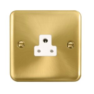 Click Scolmore - Click Deco Plus 2A Round Pin Socket (DPSB039WH)