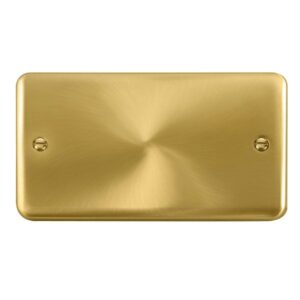 Click Scolmore - Click Deco Plus 2 Gang Blank Plate (DPSB061)