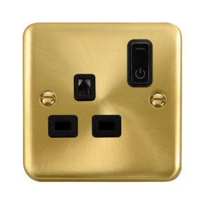 Click Deco Plus Ingot 13A 1G Rf Smart Socket Deco+ Sb Bk