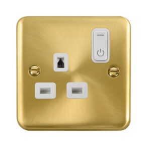 Click Deco Plus Ingot 13A 1G Rf Smart Socket Deco+ Sb Wh