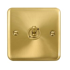 Click Scolmore - Click Deco Plus 10Ax 1 Gang 2 Way Toggle Switch (DPSB421)