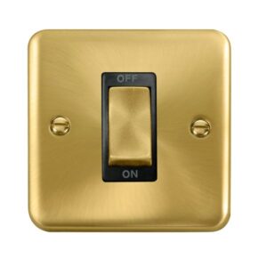 Click Scolmore - Click Deco Plus 45A Ingot 1 Gang Dp Switch (DPSB500BK)