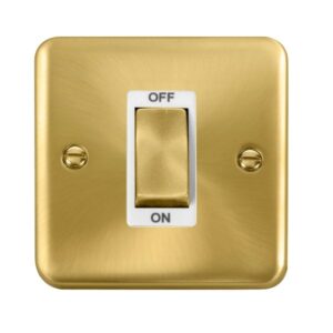 Click Scolmore - Click Deco Plus 45A Ingot 1 Gang Dp Switch (DPSB500WH)