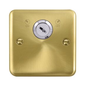 Click Scolmore - Click Deco Plus 20A Double Pole Key Lockable Switch (DPSB660)