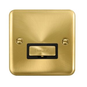 Click Scolmore - Click Deco Plus 13A Ingot Fused Connection Unit (DPSB750BK)