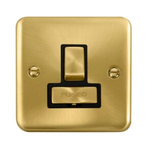 Click Scolmore - Click Deco Plus 13A Ingot Dp Switched Fused Connection Unit (DPSB751BK)