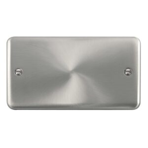 Click Scolmore - Click Deco Plus 2 Gang Blank Plate (DPSC061)