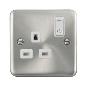 Click Deco Plus Ingot 13A 1G Rf Smart Socket Deco+ Sc Wh