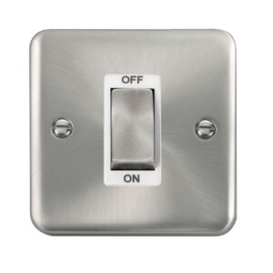 Click Scolmore - Click Deco Plus 45A Ingot 1 Gang Dp Switch (DPSC500WH)