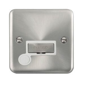 Click Scolmore - Click Deco Plus 13A Ingot Fused Connection Unit (DPSC550WH)
